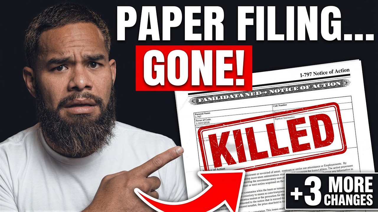 USCIS Killed Paper Filing & 3 Other Changes You Missed This Week (Trump ...