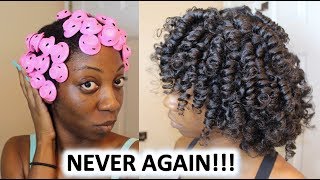52 Magic Hair Rollers and 48 hours later and my hair is STILL NOT DRY?! + Mini Vlog screenshot 4