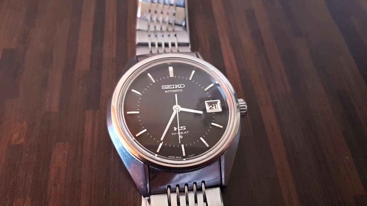 Seiko KS King Seiko 5625-7110 - YouTube