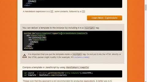 Part 4 - How to make your Webpages dynamic using HandlebarsJS (Part 1)
