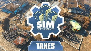Sim Settlements Tutorial - Taxes & Maintenance Costs