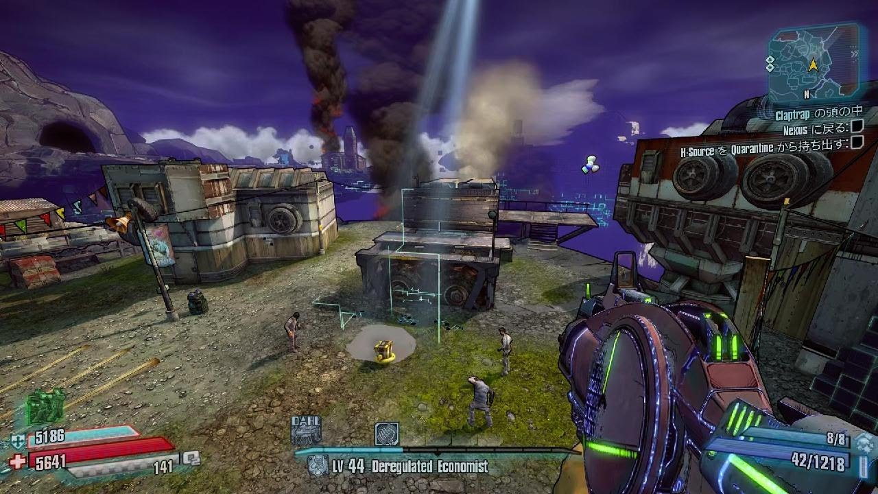 ボーダーランズ プリシークエル Bgm Dlc Cluster Ov3rlook Youtube