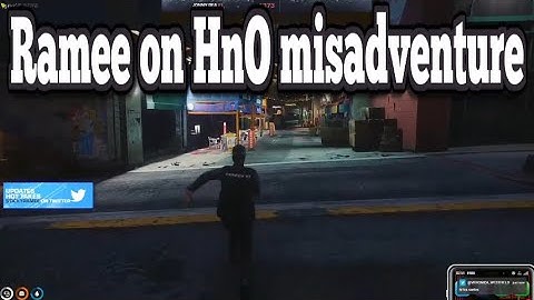 Ramee on HnO misadventure | No-Pixel 3.1