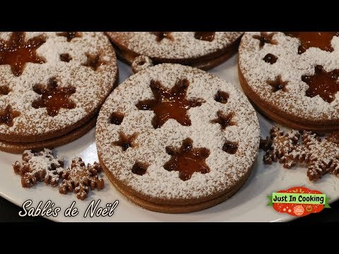 ❅-recette-de-sablés-boules-de-noël-aux-Épices-et-à-la-confiture-d'agrumes-maison-❅