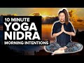 Yoga nidratablissement des intentions du matin  10 minutes