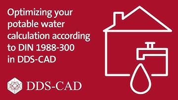 Optimizing your potable water calculation according to DIN 1988-300 in DDScad  👨‍🎓🤯