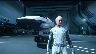 Star Citizen Crusader - Origin 300i - Flight and tour of Orison Cloudview Center