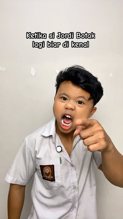 Ketika si jordi botaknlgi biar di kenal #ardikatamps #comedy