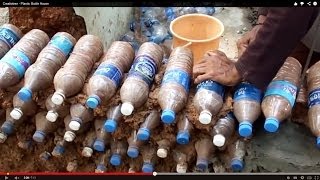 Plastic Bottle construction - പ്ലാസ്റ്റിക് കുപ്പികൾ കൊണ്ട് വീട് നിർമ്മാണം