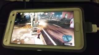 PlayStation 4  Android Cloud VR : Infamous First Light SMD ST1080  Samsung Galaxy Note 4 Remote Play screenshot 2