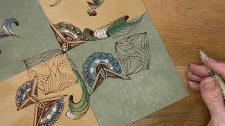 Full Zentangle Project Pack No. 30 - Day 3 Update