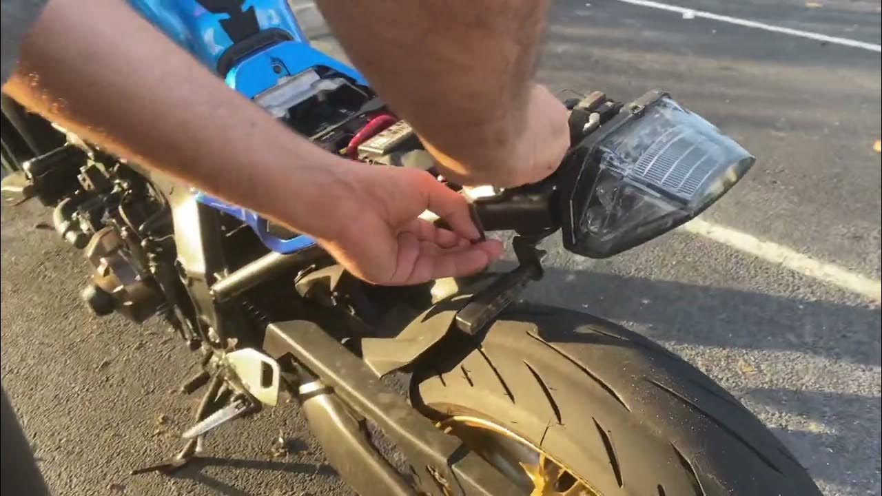 Brogue Motorcycles 2022+ XSR900 helmet hook install! YouTube