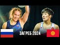 ЖАНЫ БЕТТЕШ: Айпери Медет кызы (КР) - Рита Талисманова (РФ) / Загреб 2024