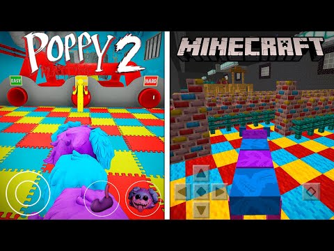 Poppy Playtime Chapter 2 PJ PUG A PILLAR Minecraft Map