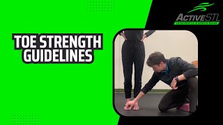 Toe Strength Guidelines / ActiveSTL - St. Louis Sports Chiropractor