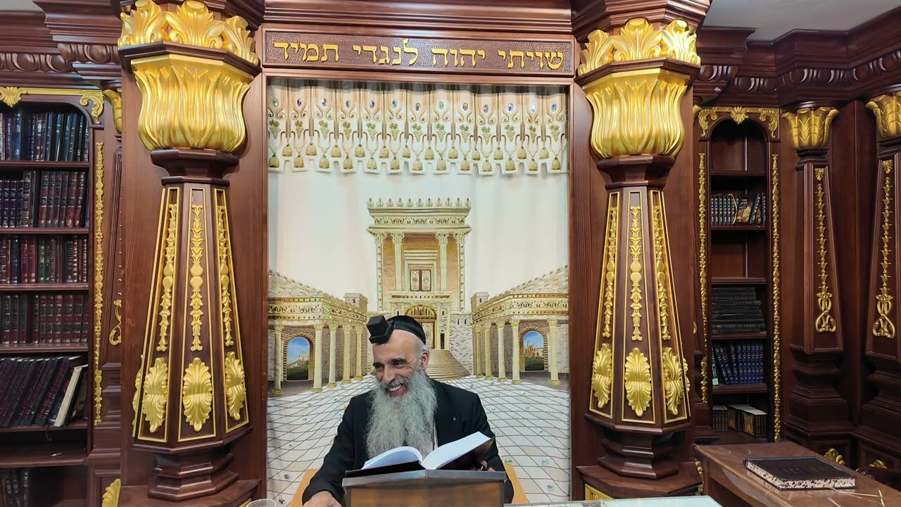 הרב מאיר דוד שמואלי שליט"א - הלכות שבת שולחן ערוך סימן רפ"ט