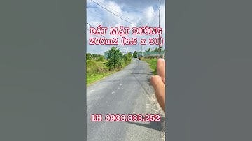 Đất Cần Giuộc Giá Rẻ || Mặt Tiền Đường Nhựa, Cách QL50 500m, Gần Trung Tâm Thị Trấn Cần Giuộc