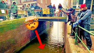 People Lost So Much! Amazing Magnet Fishing In Amsterdam!