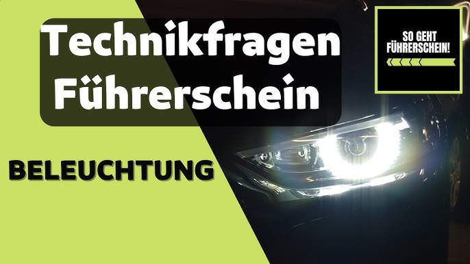 Autofahren lernen - Licht einschalten am Auto so gehts Autolicht