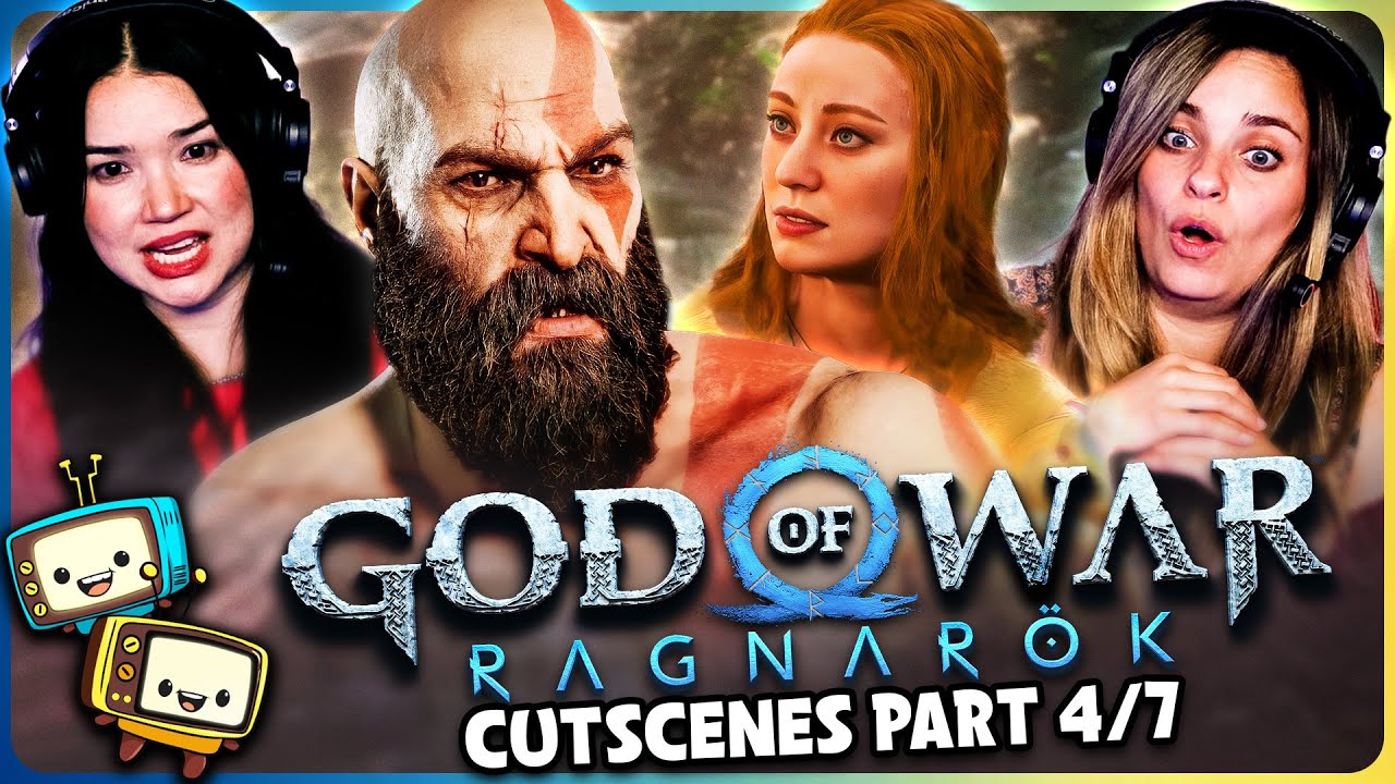 GOD OF WAR RAGNAROK CUTSCENES (PART 4/7) REACTION! | GameClips - YouTube