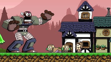 Dan The Man - Gameplay Walkthrough - Hard Mode: Boss 1 (iOS, Android)