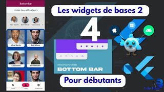 📱 Flutter – Comprendre Bottom Navigator Bar (Tutoriel Débutant) partie 4 #4