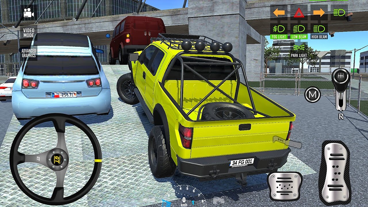 Новые пандусы для парковки внедорожников 4x4 Monster Truck, многоуровневая парковка, 65 уровней -...