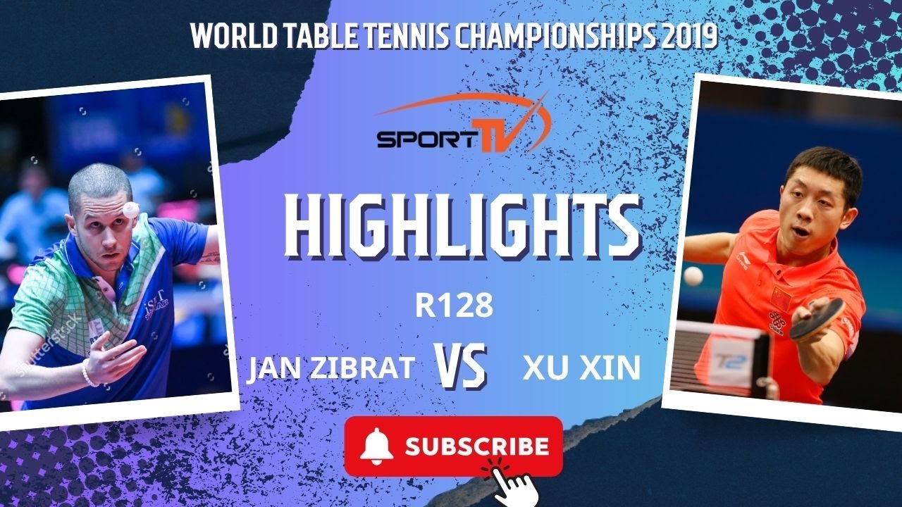( Highlights ) JAN ZIBRAT vs Xu Xin | R128 - World Table Tennis Championships 2019