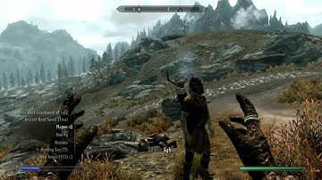 Gameplay footage Elder Scrolls V: Skyrim - Part 1