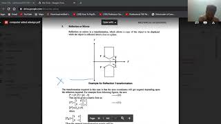 GEOMETRIC TRANSFORMATIONS_LEC 2_ME4
