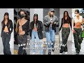 how to dress like bella hadid & hailey bieber! model off duty style | Kim Mann