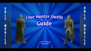 how to get clue hunter osrs