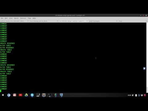 restore database postgres sql