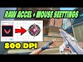 Best RAW Accel Settings in Valorant 2025