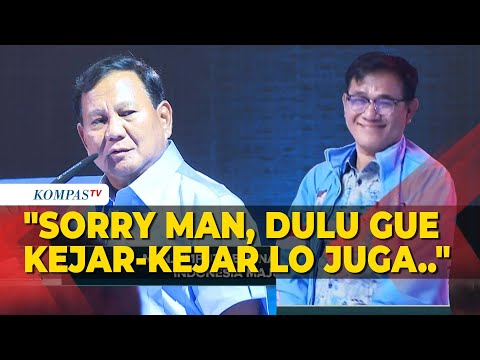 Prabowo Sapa Budiman Sudjatmiko: Sorry Man, Dulu Gue Kejar-Kejar Lo Juga