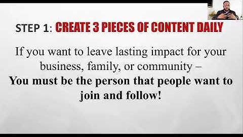 DAILY METHOD OF OPERATION 6 EASY STEPS BY AMB NEFO