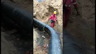 Gas Pipeline Work ⛽CGD Project Coating work process #viral #trending #youtubeshorts