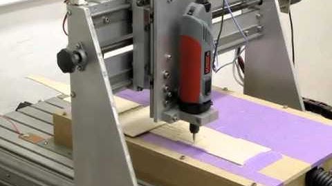 CNC USB Controller - cutting balsa ribs for RC plane