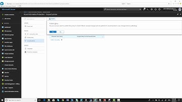 Azure Information Protection - Admin - Scoped Policies