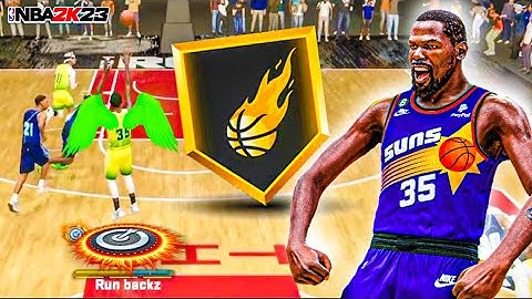 New HOF PLAYMAKING Kevin Durant Build DOMINATES The Rec on NBA 2K23