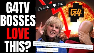 Frosk Claims G4TV Bosses LOVED Her Meltdown Attacking Fans, But Then She DELETES The Comment!
