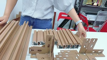 2.Villa elevator aluminum shaft installation step 2: introduction of parts