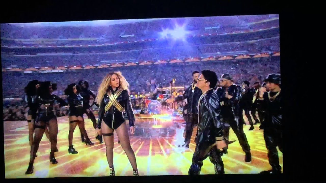 Cold Play, Beyonce and Bruno Mars Formation Super Bowl 50 2016 Half ...