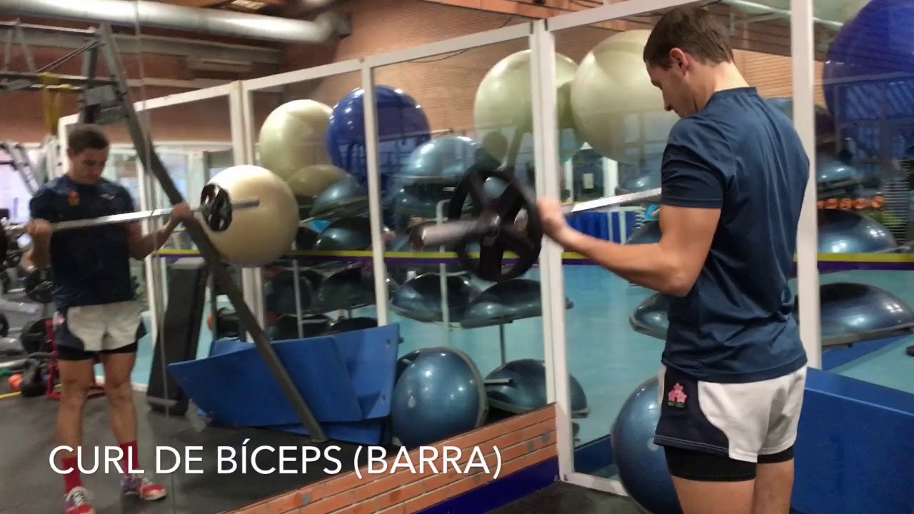 Musculación - CURL De Bíceps (barra) camera iphone 8 plus apk
