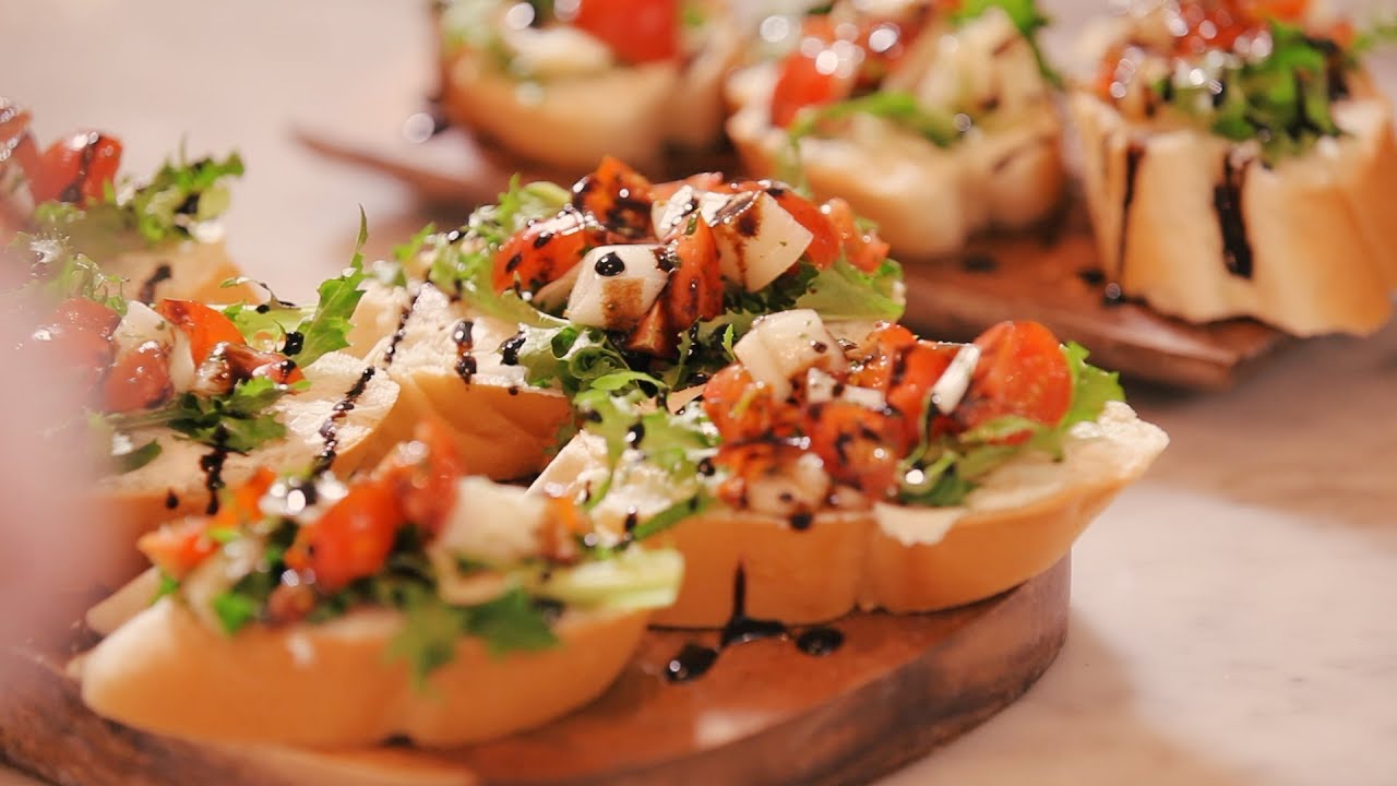 브루스게타 Bruschetta #초간단요리 #브런치 #브루스게타 #Quick-cooking # Brunch ...