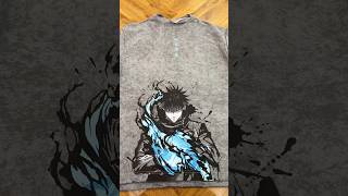 Jjk stone washed tee 😳 #jujutsukaisen #jjkseason3 #animeusa