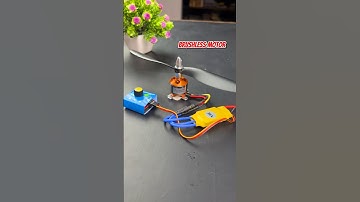 1800KV Brussless Motor | How to Connect a Brushless Motor ESC and Servo Motor #shorts  #esc