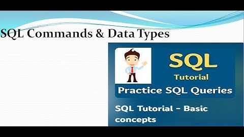 Master SQL Commands: DDL, Data Types & Constraints Explained!