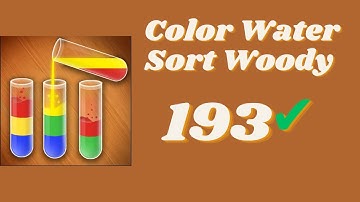 Color Water Sort Woody Puzzle Level 193