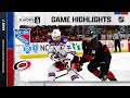 Second Round, Gm 7: Rangers @ Hurricanes 5/30 | NHL Playoffs 2022 - NHL